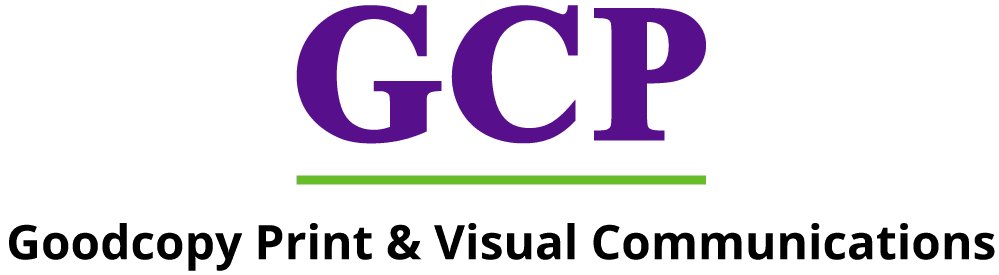 The logo for goodcopy, Queens' trusted print and visual communications partner.